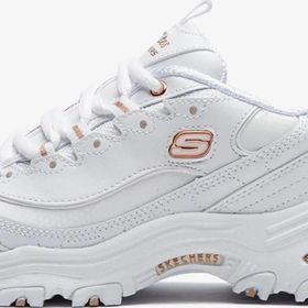 Skechers Summits Air Cooled Memory Foam D'lites Fresh Start Leather Sneaker Hakiki Deri Hafızalı Taban Günlük Beyaz Spor Ayakkabı