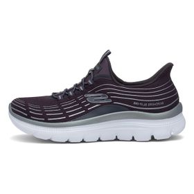 Skechers Summits Plus Soft Luster Gri Kadın Spor Ayakkabı
