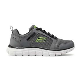 Skechers Track - Knockhill 232001-CCBK Gri Erkek Spor Ayakkabı
