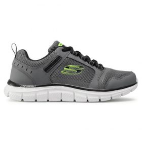 Skechers Track - Knockhill 232001-CCBK Gri Erkek Spor Ayakkabı