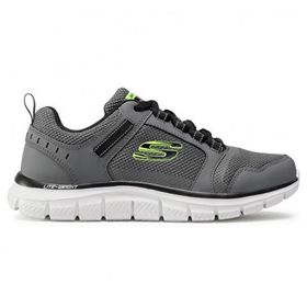 Skechers Track - Knockhill 232001-CCBK Gri Erkek Spor Ayakkabı
