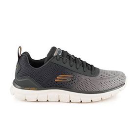Skechers Track Ripkent 232399-OLV Gri Erkek Spor Ayakkabı