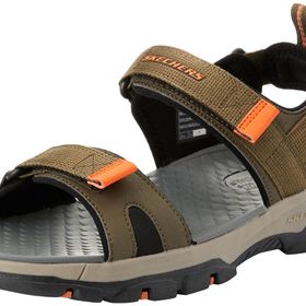 Skechers Tresmen Zeytin File Sentetik Erkek Sandalet