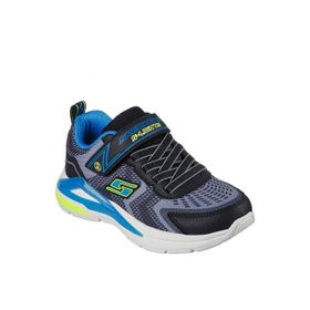 Skechers Tri-namics 401660L BKYB Büyük Erkek Çocuk Siyah Işıklı Spor Ayakkabı