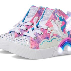 Skechers TWİNKLE MAGİC Kız Çocuk Ps Pembe Işıklı Spor Ayakkabı