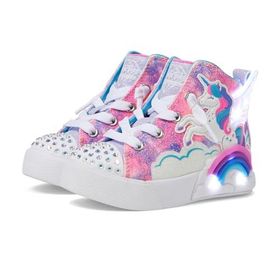 Skechers TWİNKLE MAGİC Kız Çocuk Ps Pembe Işıklı Spor Ayakkabı