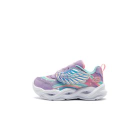 Skechers Twisty Glow 303718N LVMT Küçük Kız Çocuk Mor Spor Ayakkabı