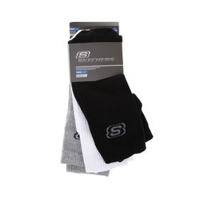 Skechers U SKX Padded Crew Cut Socks 3 Pack Çok Renkli Unisex Çorap