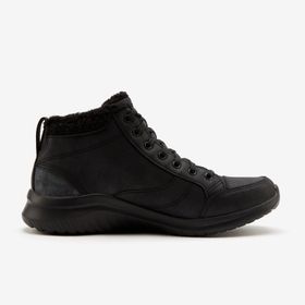 Skechers Ultra Flex 2.0 Draw Near 167323-BBK Siyah Kadın Bot
