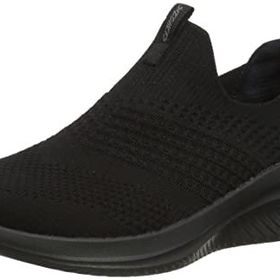 Skechers Ultra Flex 3.0 Classy Charm Siyah Örgü Süsleme Bayan Spor Ayakkabı