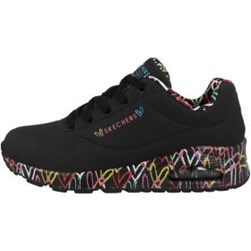 Skechers Uno Loving Love Siyah Kadın Spor Ayakkabı