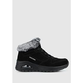 Skechers Uno Rugged Siyah Kadın Spor Ayakkabı