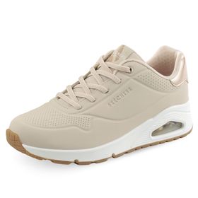 Skechers Uno-Shimmer Away Doğal Kadın Spor Ayakkabı