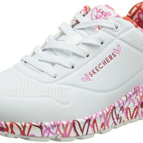 Skechers UNO Spread The Love Beyaz Renkli Kadın Spor Ayakkabı