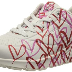 Skechers UNO Spread The Love Beyaz Renkli Kadın Spor Ayakkabı