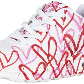 Skechers UNO Spread The Love Beyaz Renkli Kadın Spor Ayakkabı