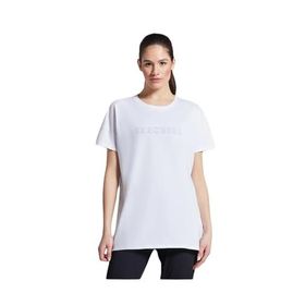 Skechers W Graphic Tee Crew Neck Beyaz Kadın T-shirt