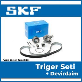 SKF Audi TT Roadster 2.0 TDI 2014-2020 Devirdaimli Sensörlü Triger Seti