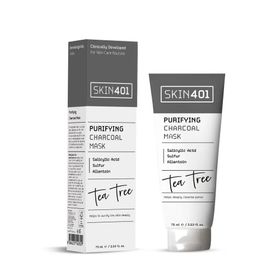 Skin401 75 ml Arındırıcı Sülfür Kömür Maskesi