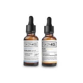 Skin401 Cilt Aydınlatmaya Yardımcı Serum Cilt Bakım Seti