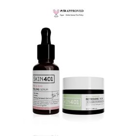 Skin401 Cilt Renk Tonu Eşitlemeye Yardımcı ve Nemlendirici Bakım Rutini
