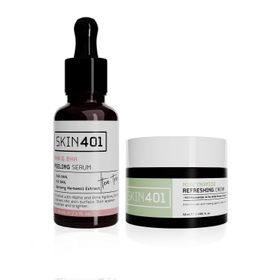 Skin401 Cilt Renk Tonu Eşitlemeye Yardımcı ve Nemlendirici Bakım Rutini