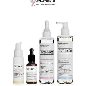 Skin401 Tam Koruma Gündüz Bakim Rutini Tüm Cilt Tipleri İçin Cilt Bakım Seti