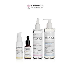Skin401 Tam Koruma Gündüz Bakim Rutini Tüm Cilt Tipleri İçin Cilt Bakım Seti