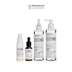Skin401 Tam Koruma Gündüz Bakim Rutini Tüm Cilt Tipleri İçin Cilt Bakım Seti
