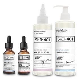 Skin401 Temel Bakım Leke Rutini Tüm Cilt Tipleri İçin Cilt Bakım Seti
