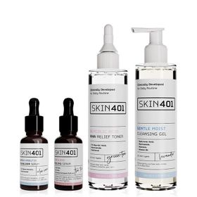 Skin401 Temel Bakım Leke Rutini Tüm Cilt Tipleri İçin Cilt Bakım Seti