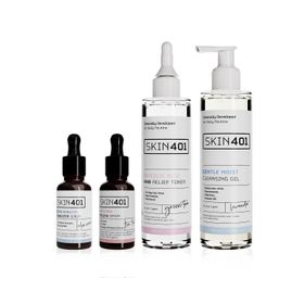 Skin401 Temel Bakım Leke Rutini Tüm Cilt Tipleri İçin Cilt Bakım Seti