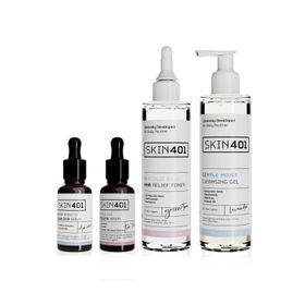 Skin401 Tüm Cilt Tipleri İçin Koyu Leke ve Siyah Nokta Tam Koruma Rutini Cilt Bakım Seti