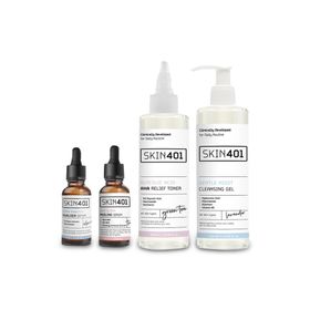 Skin401 Tüm Cilt Tipleri İçin Koyu Leke ve Siyah Nokta Tam Koruma Rutini Cilt Bakım Seti