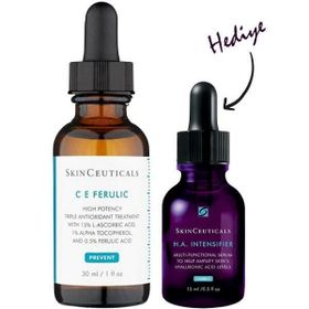 Skinceuticals C E Ferulic 30 ml Serum ve 15 ml H.A Intensifier Dolgunlaştırıcı Bakım Serum
