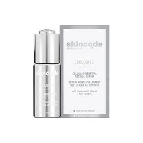Skincode Exclusive Cellular Renewal Yaşlanma Karşıtı Cilt Yenileyici Koyu Leke ve İnce Çizgi Görünümünü Azaltmaya Yardımcı 30 ml Retinol Serumu
