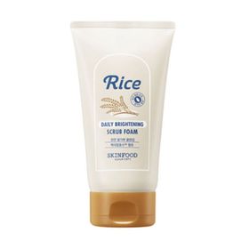 Skinfood Rice Daily Brightening Scrub Foam