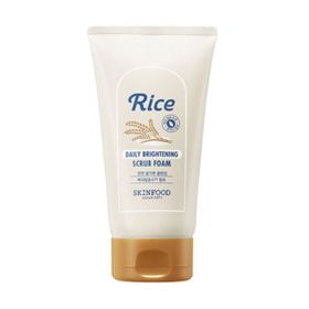 Skinfood Rice Daily Brightening Scrub Foam