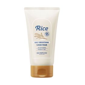 Skinfood Rice Daily Brightening Scrub Foam