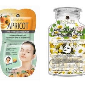 Skinlite Stres Karşıtı Papatya Özlü Kağıt Yüz Maskesi