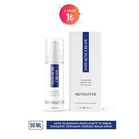 Skinmaster Akne ve Siyah Nokta Karşıtı Sebum Dengeleyici Bakım Kremi