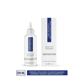 Skinmaster Gözenek Sıkılaştırıcı Akne ve Siyah Nokta Karşıtı Sebum 200 ml Dengeleyici Tonik