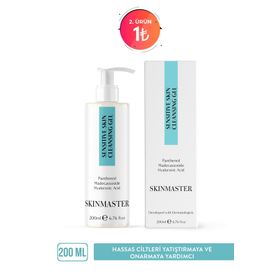 Skinmaster Hassas Ciltlere Özel Yatıştırıcı ve Onarıcı 200 ml Yüz Temizleme Jeli