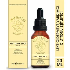 Skinmaster Leke Karşıtı Cilt Tonu Eşitleyici Arbutin + Niacinamide + Glycolic Acid + HA 20 ml Bakım Serumu