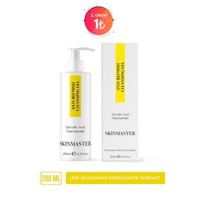 Skinmaster Leke Oluşumunu Engellemeye Yardımcı 200 ml Yüz Temizleme Jeli