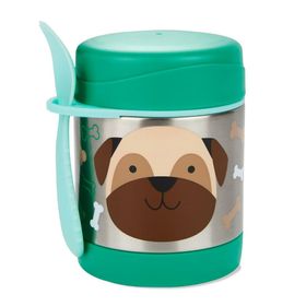 Skip Hop 2 Parça Köpek Paslanmaz Çelik Mama Saklama ve Taşıma Termosu