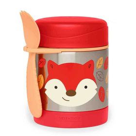 Skip Hop 2 Parça Tilki Paslanmaz Çelik Mama Saklama ve Taşıma Termosu