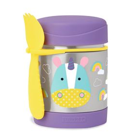 Skip Hop 2 Parça Unicorn Paslanmaz Çelik Mama Saklama ve Taşıma Termosu