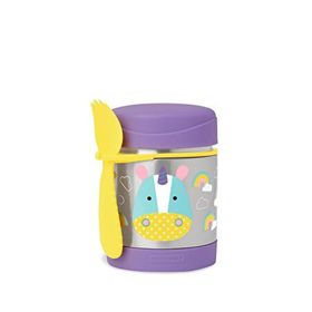 Skip Hop 2 Parça Unicorn Paslanmaz Çelik Mama Saklama ve Taşıma Termosu