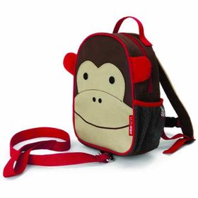 Skip Hop 212203 Zoo Maymun Emniyet Kemerli Sırt Çantası